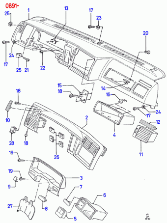 P100 DP 1987-1993 Europe 1987