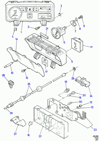 P100 DP 1987-1993 Europe 1987