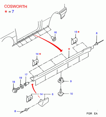 Escort/Orion EA 1990-1995 Europe 1990