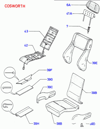Escort/Orion EA 1990-1995 Europe 1990