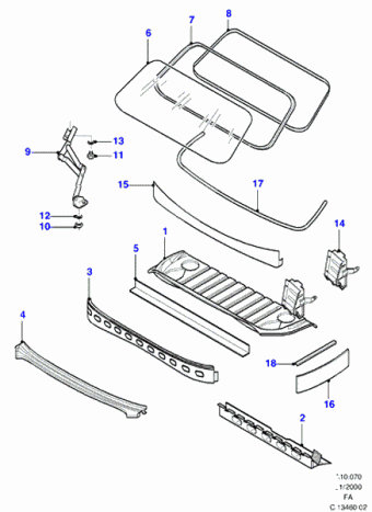 Escort FA 1995-2001 Europe 1995