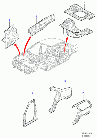 Mondeo FD 1992-1996 Europe 1992