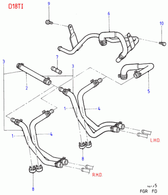 Mondeo FD 1992-1996 Europe 1992