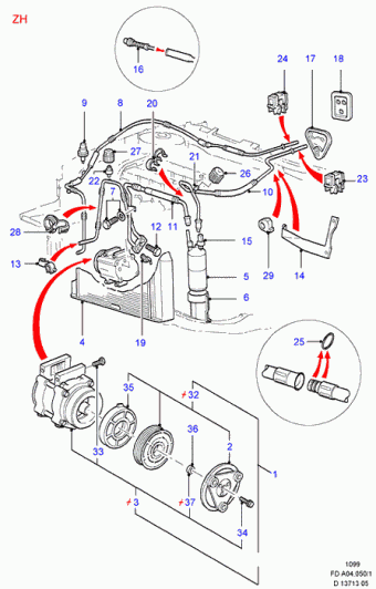 Mondeo FD 1992-1996 Europe 1992