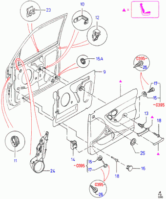 Mondeo FD 1992-1996 Europe 1992
