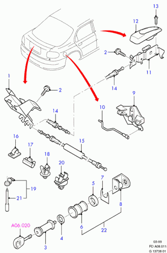 Mondeo FD 1992-1996 Europe 1992