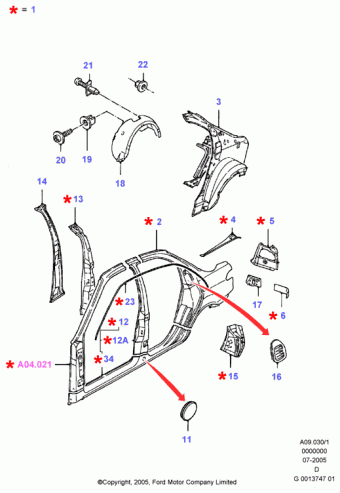 Mondeo FD 1992-1996 Europe 1992