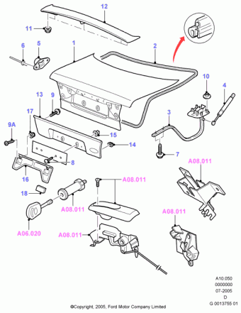 Mondeo FD 1992-1996 Europe 1992