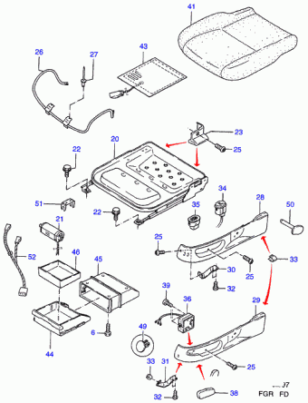 Mondeo FD 1992-1996 Europe 1992