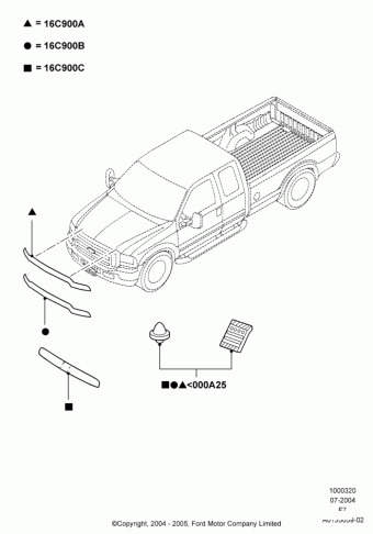 F-Series Super Duty (F7) America 2005