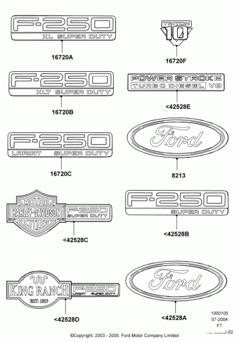 F-Series Super Duty (F7) America 2005