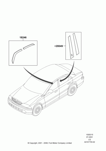 Lincoln LS (LQ) America 2003