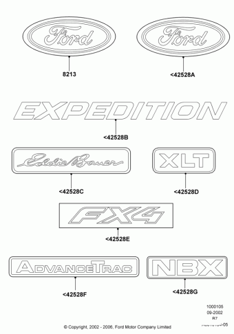 Expedition (B7) America 2003