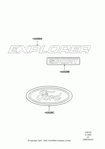Explorer Sport (U7) America 2001