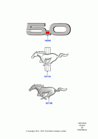 Mustang (ZG) America 2015