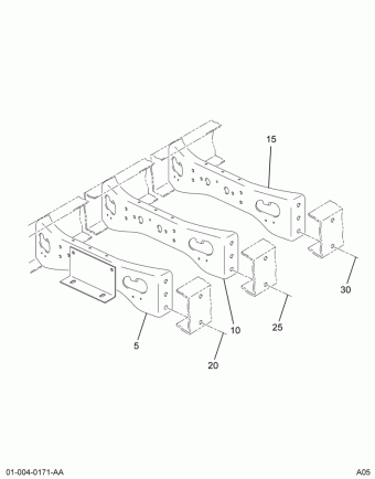 FORD F750 MEDIUM TRUCK CHASSIS (F750) America 2004