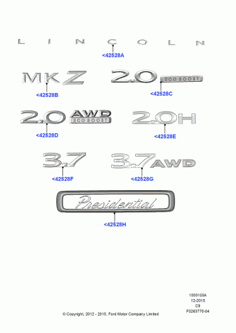 MKZ (C9) America 2015