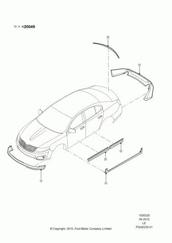 Lincoln MKS (LE) America 2011