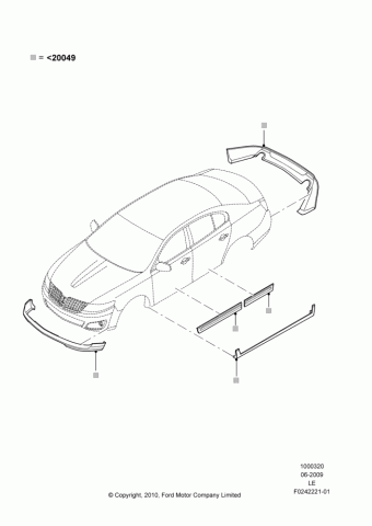 Lincoln MKS (LE) America 2010