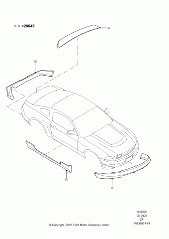 Mustang (ZF) America 2009