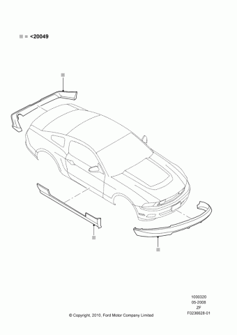 Mustang (ZF) America 2009