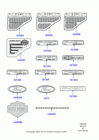 F-Series Super Duty (F7) America 2010