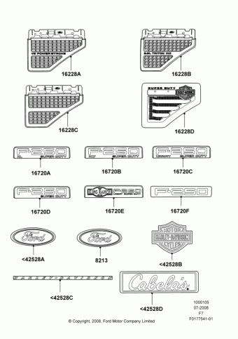 F-Series Super Duty (F7) America 2010