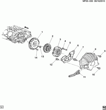 Camaro 1986 (LB8) ENGINE,2.8L(2.8S),V6,MFI