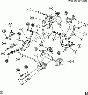 Camaro 1986 (LB8) ENGINE,2.8L(2.8S),V6,MFI