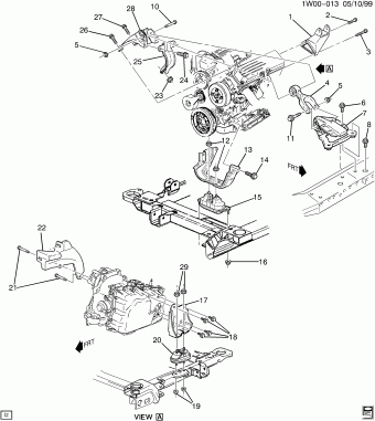 Impala 2001 W,1WH19