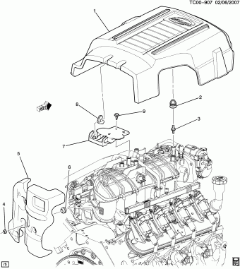 4X4, (1/2 TON) SILVERADO WORK TRK./TAHOE/SUBURBAN/ AVALANCHE LS/SIERRA WORK TRUCK/YUKON/YUKON XL,SL 25.06.2008 2009