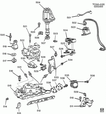 Pickup - 03,43,53 Bodystyle (2WD) 08.02.1993 1993