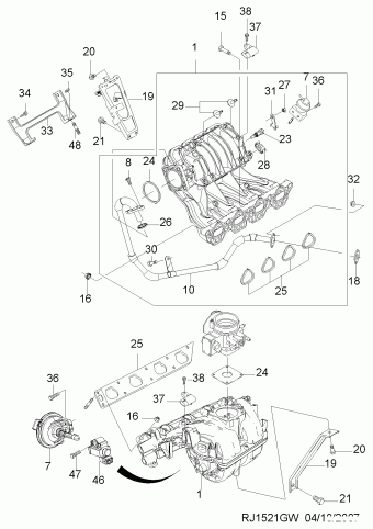 LACETTI + NUBIRA + OPTRA (J200) [EUR] 02.02.2004 090406K7