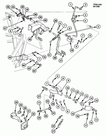 Forward Control Chassis 1990 P,TP30842