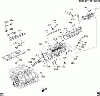 Silverado/Sierra - 03,43,53 Bodystyle (4WD/AWD) 2004 K,TK25903