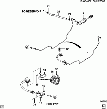 Optra (Canada) 2005 (L34) ENGINE,2.0L MFI,DOHC,4 CYL