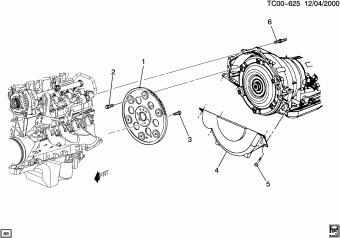 Suburban/Yukon XL/Escalade ESV - 06 Bodystyle (4WD/AWD) 2003 K,CK25906