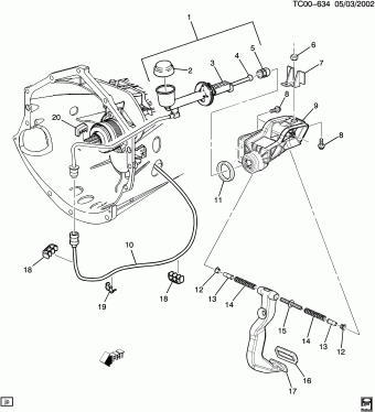 Silverado/Sierra - 03,43,53 Bodystyle (2WD)(New Model) 2002 C,CC36403