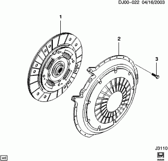 Optra (Canada) 2005 (L34) ENGINE,2.0L MFI,DOHC,4 CYL