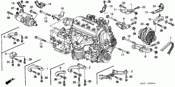 1. ENGINE | Honda CIVIC Europe 19S04KD1 Parts Catalogs | PartSouq