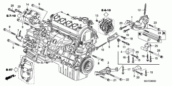 1. ENGINE | Honda CIVIC General 18S5AKT1 Parts Catalogs | PartSouq