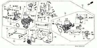 1. エンジン | Honda CIVIC 3D Japan E-EF2 Parts Catalogs | PartSouq
