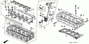 CIVIC COUPE Japan ﾊﾝﾄﾞﾙ ﾐｷﾞ