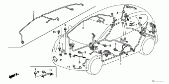 3. 電装／吸排気／ヒーター | Honda FIT HYBRID Japan VSA Parts