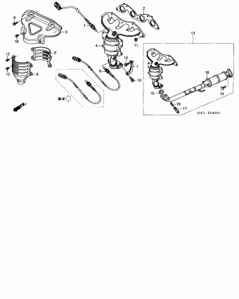 Engine  Honda CIVIC USA 2003 Parts Catalogs  PartSouq