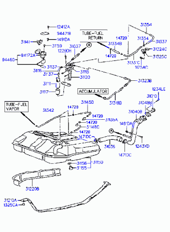 ENGINE | Hyundai EXCEL 89 1989 1994 Parts Catalogs | PartSouq