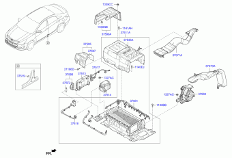 MOTOR | Hyundai SONATA HYBRID 11 2013 2015 Parts Catalogs | PartSouq
