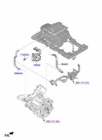 MOTOR | Hyundai IONIQ ELECTRIC 19 (2019-2021) 2019 2021 Parts 
