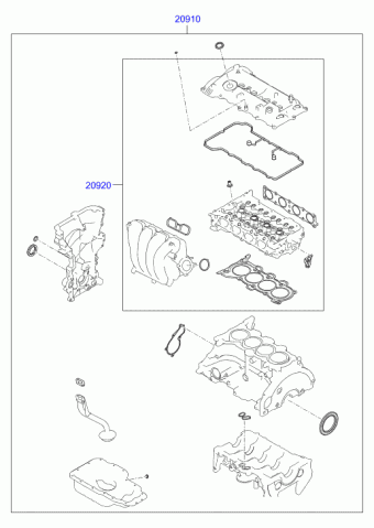 ENGINE | Hyundai I40 12 2011 2015 Parts Catalogs | PartSouq