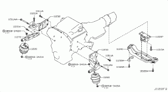 QX50/EX 05.2012 G - GRAPHITE